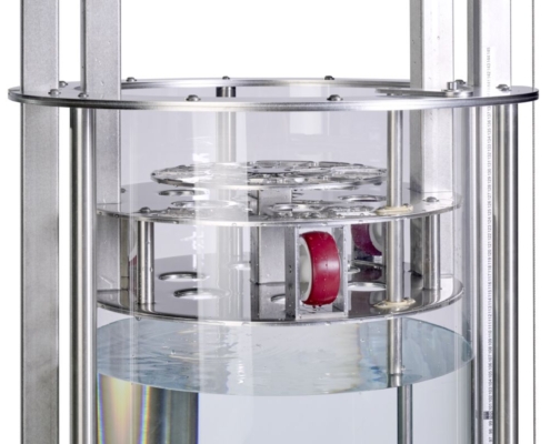Tauchsäule TS 500, Tauchplattform im Wasser